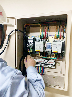 南通某化纖公司，CA1雙電源開(kāi)關(guān)更換